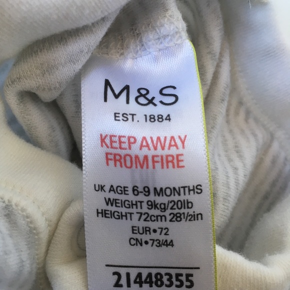 100% Cotton One Piece Bodysuits | Set of 3 | 6-9M - Picture 4 of 5